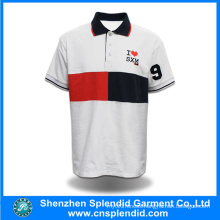 Men′s Cotton Golf Polo Shirts Knitted Garment From China